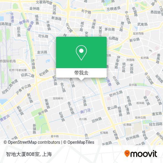 智地大厦808室地图