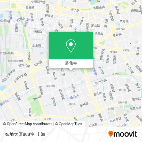 智地大厦808室地图
