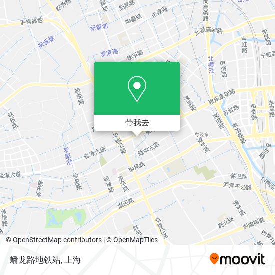 蟠龙路地铁站地图
