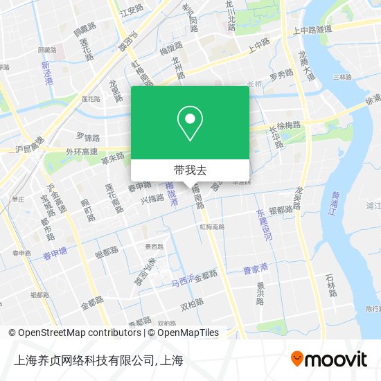 上海养贞网络科技有限公司地图