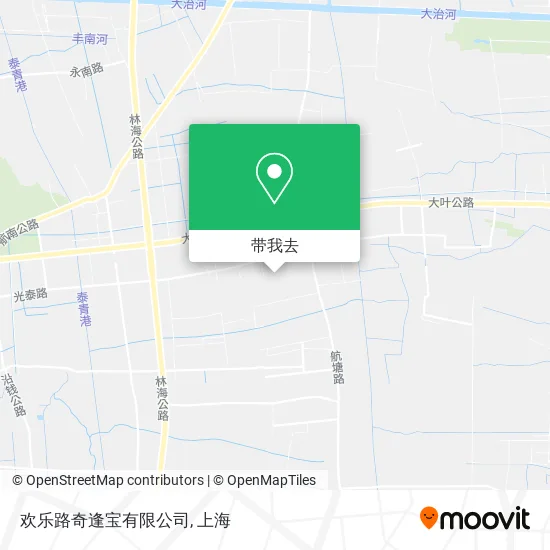 欢乐路奇逢宝有限公司地图