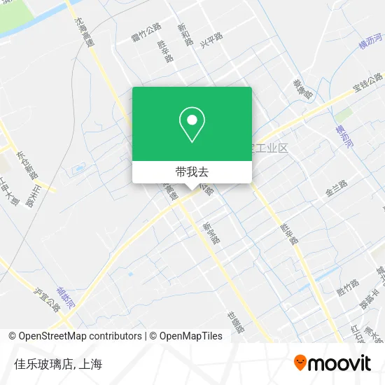 佳乐玻璃店地图