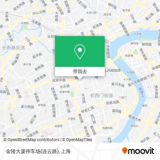 金陵大厦停车场(连云路)地图