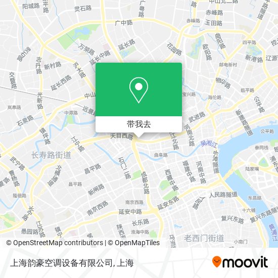 上海韵豪空调设备有限公司地图