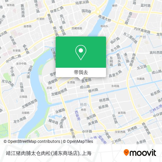 靖江猪肉脯太仓肉松(浦东商场店)地图