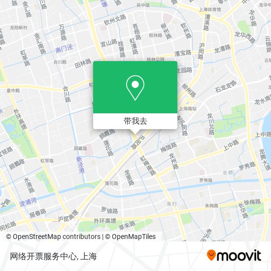 网络开票服务中心地图