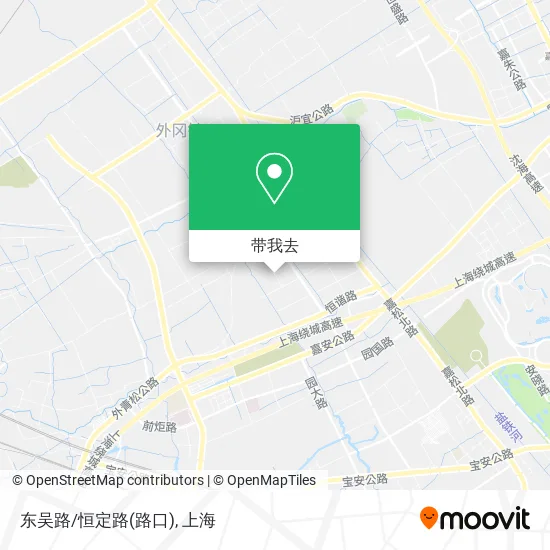 东吴路/恒定路(路口)地图
