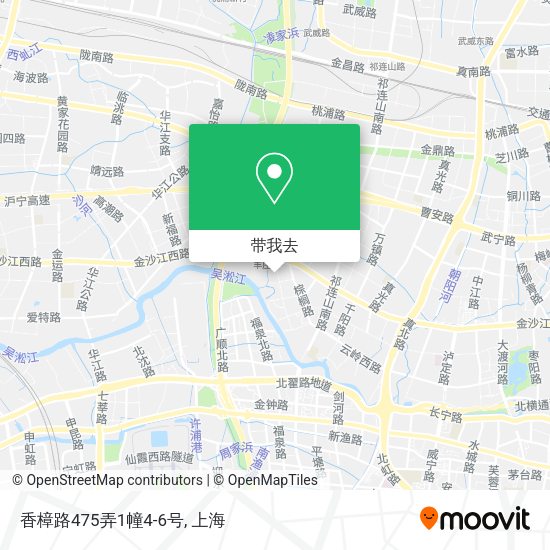 香樟路475弄1幢4-6号地图