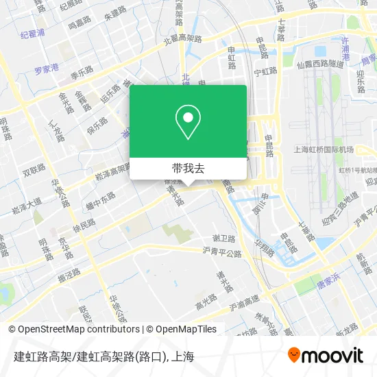 建虹路高架/建虹高架路(路口)地图
