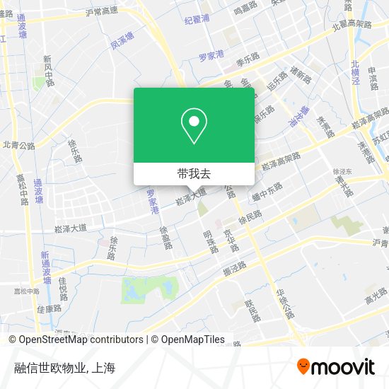 融信世欧物业地图