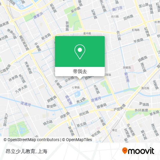 昂立少儿教育地图