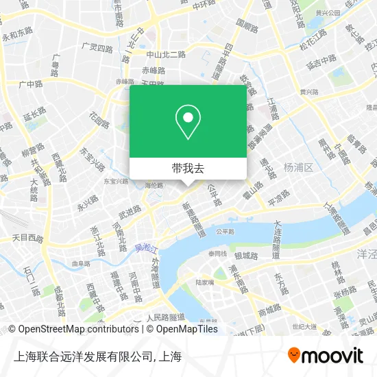 上海联合远洋发展有限公司地图