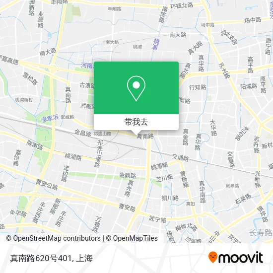 真南路620号401地图