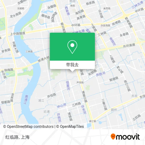 红临路地图