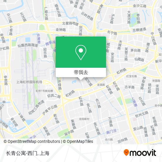 长青公寓-西门地图