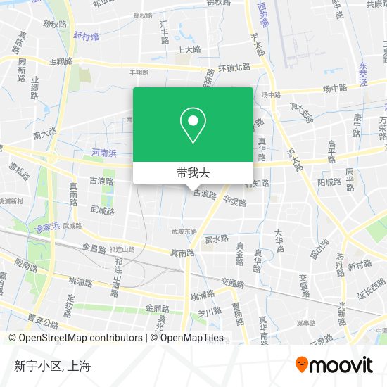 新宇小区地图
