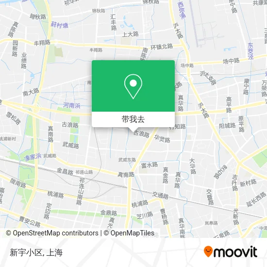 新宇小区地图