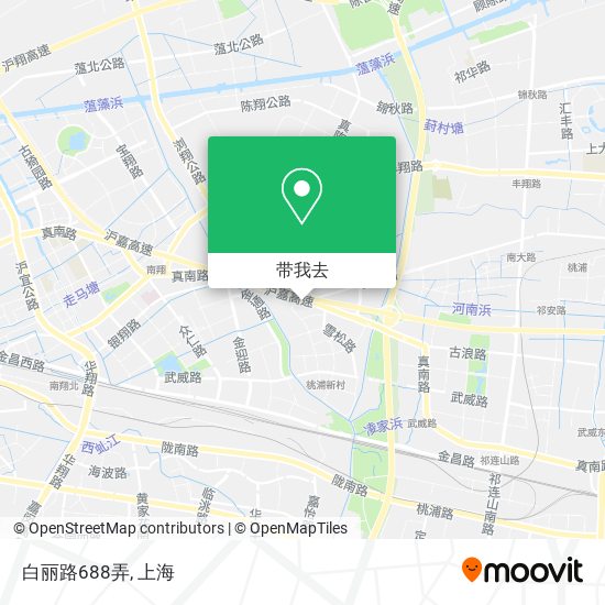 白丽路688弄地图