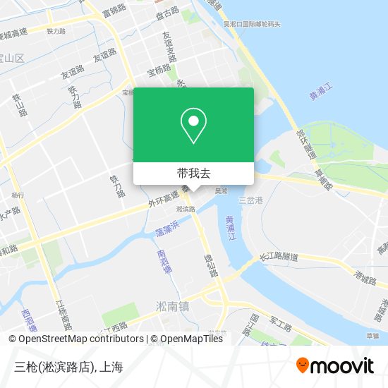 三枪(淞滨路店)地图