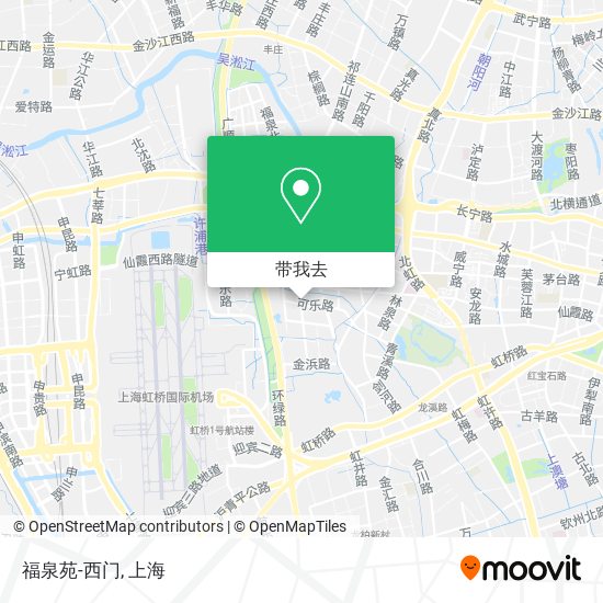 福泉苑-西门地图