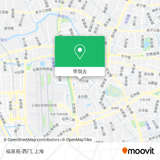福泉苑-西门地图