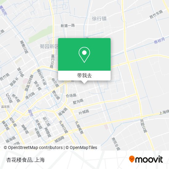 杏花楼食品地图