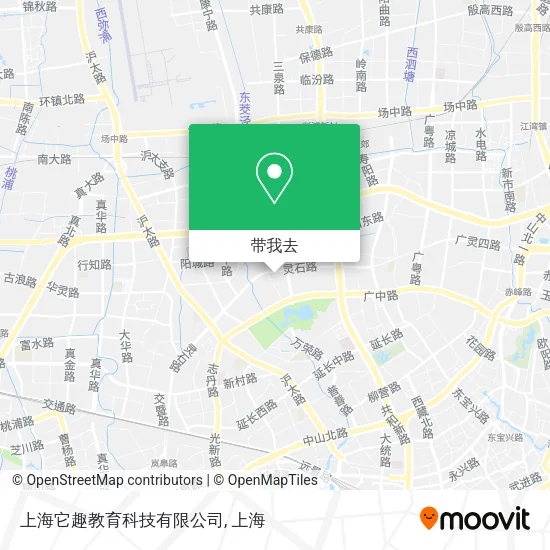 上海它趣教育科技有限公司地图