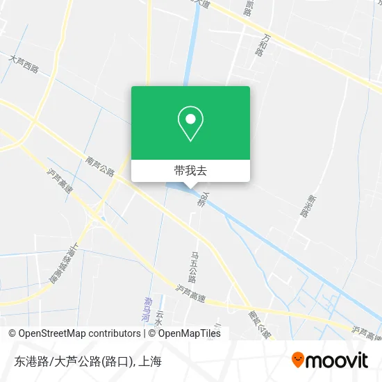 东港路/大芦公路(路口)地图