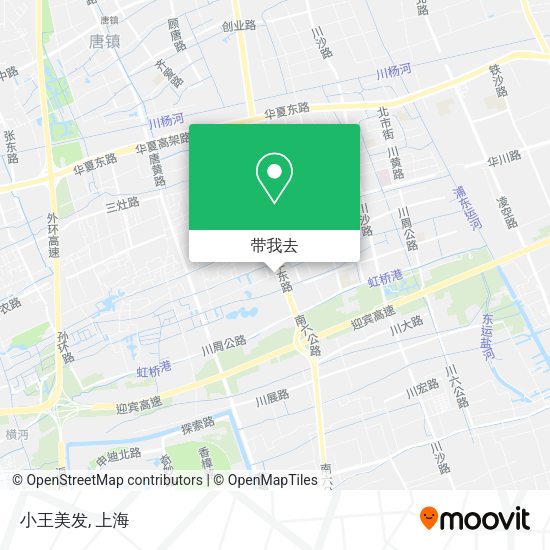小王美发地图