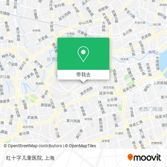 红十字儿童医院地图