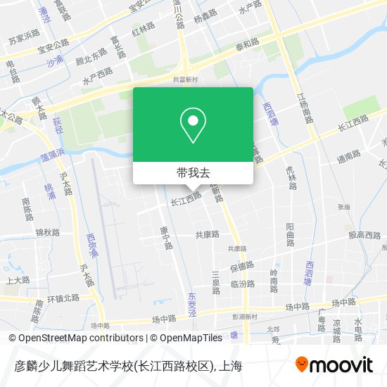 彦麟少儿舞蹈艺术学校(长江西路校区)地图