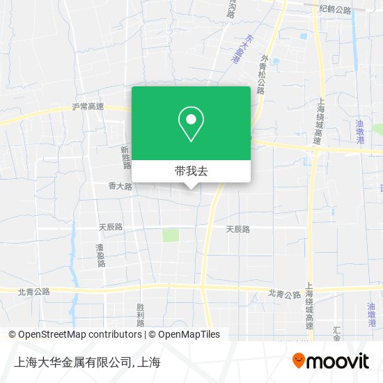上海大华金属有限公司地图