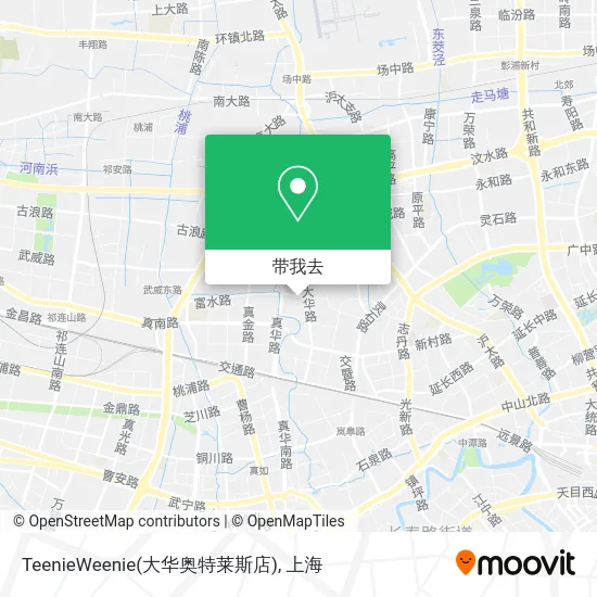 TeenieWeenie(大华奥特莱斯店)地图