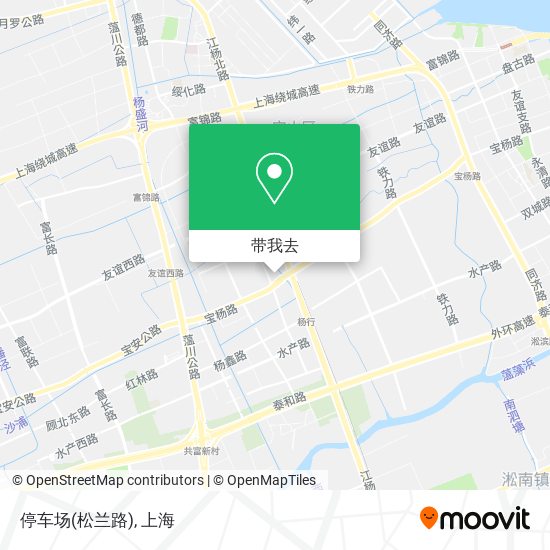 停车场(松兰路)地图