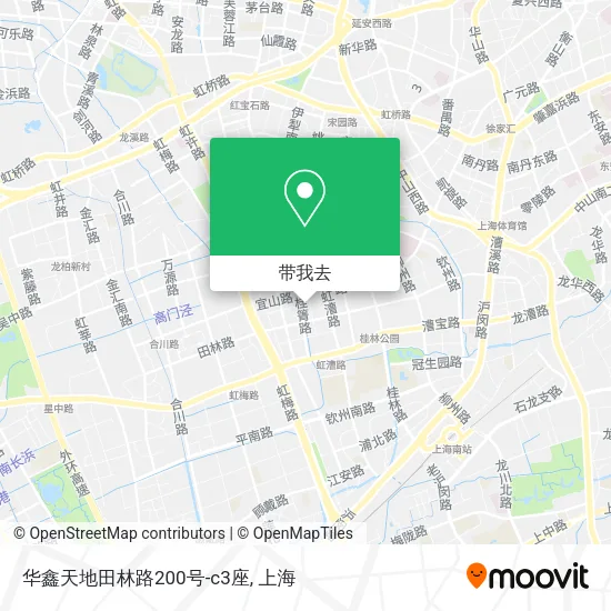 华鑫天地田林路200号-c3座地图