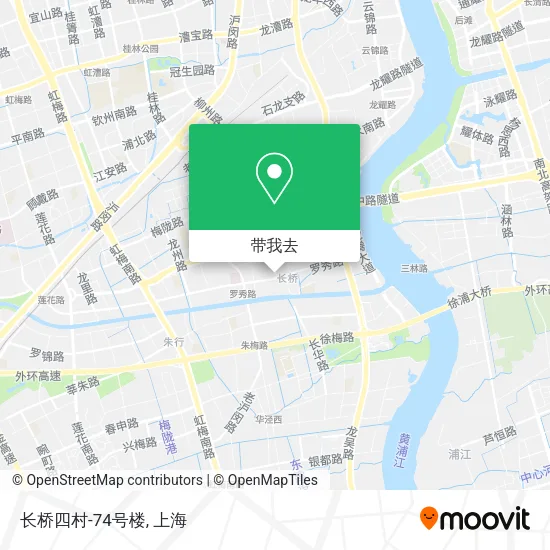 长桥四村-74号楼地图