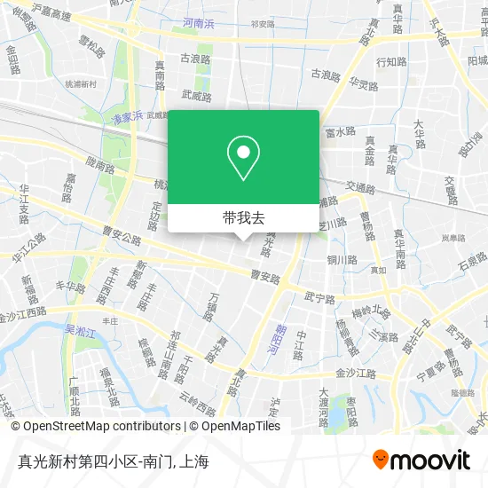 真光新村第四小区-南门地图