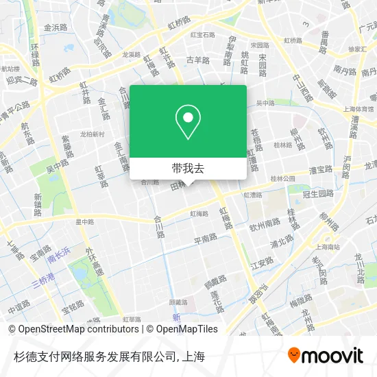 杉德支付网络服务发展有限公司地图