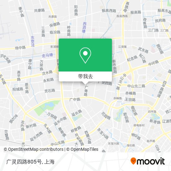 广灵四路805号地图
