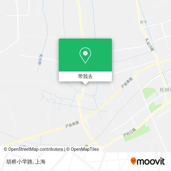 胡桥小学路地图