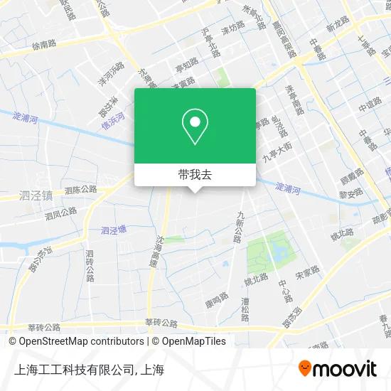 上海工工科技有限公司地图