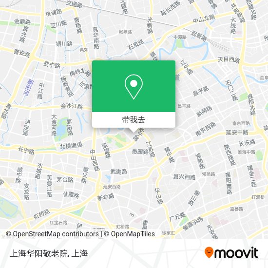 上海华阳敬老院地图