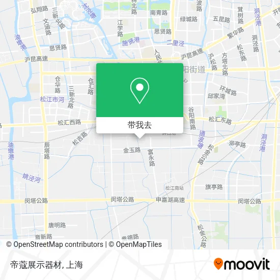 帝蔻展示器材地图