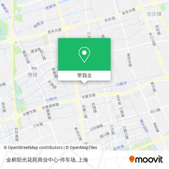 金桥阳光花苑商业中心-停车场地图