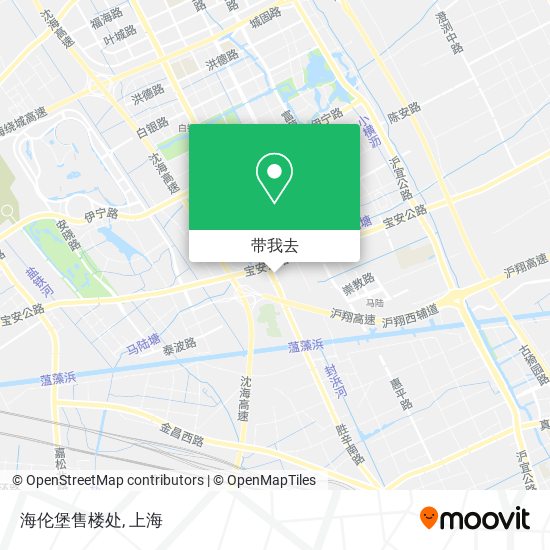 海伦堡售楼处地图