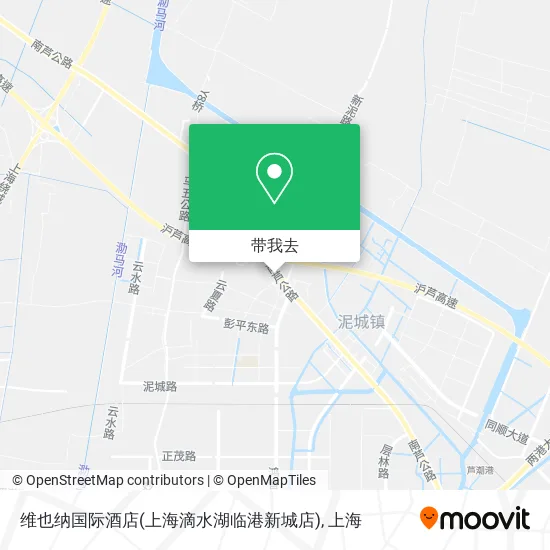 维也纳国际酒店(上海滴水湖临港新城店)地图