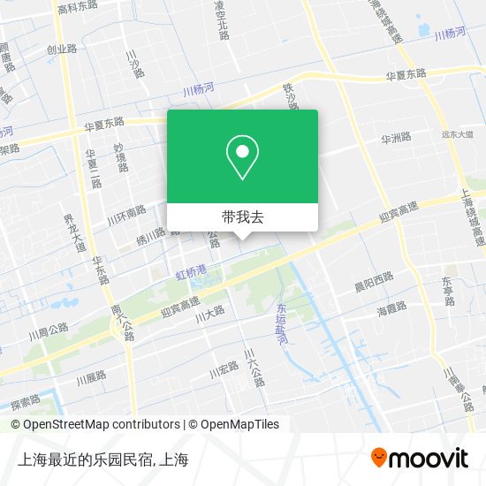 上海最近的乐园民宿地图