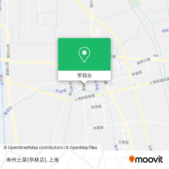 寿州土菜(亭林店)地图