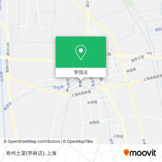 寿州土菜(亭林店)地图
