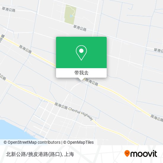 北新公路/挑皮港路(路口)地图